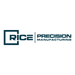Rice Precision Manufacturing Logo Navy Rice Precision Manufacturing Logo